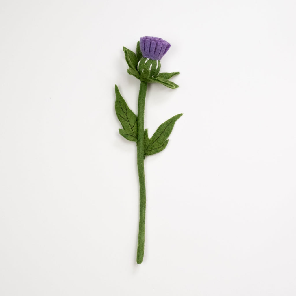 Felt Thistle Stem