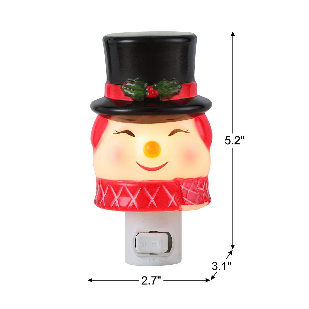 5 in. Shatterproof Night Light - Snowman