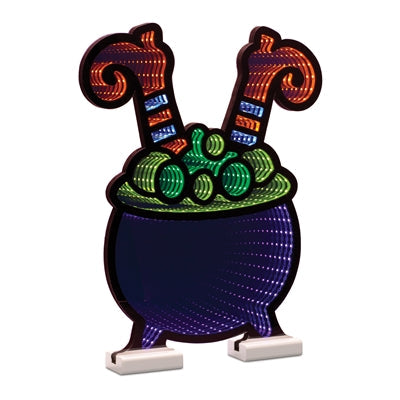 Witch Leg Cauldron Infinity 16" H