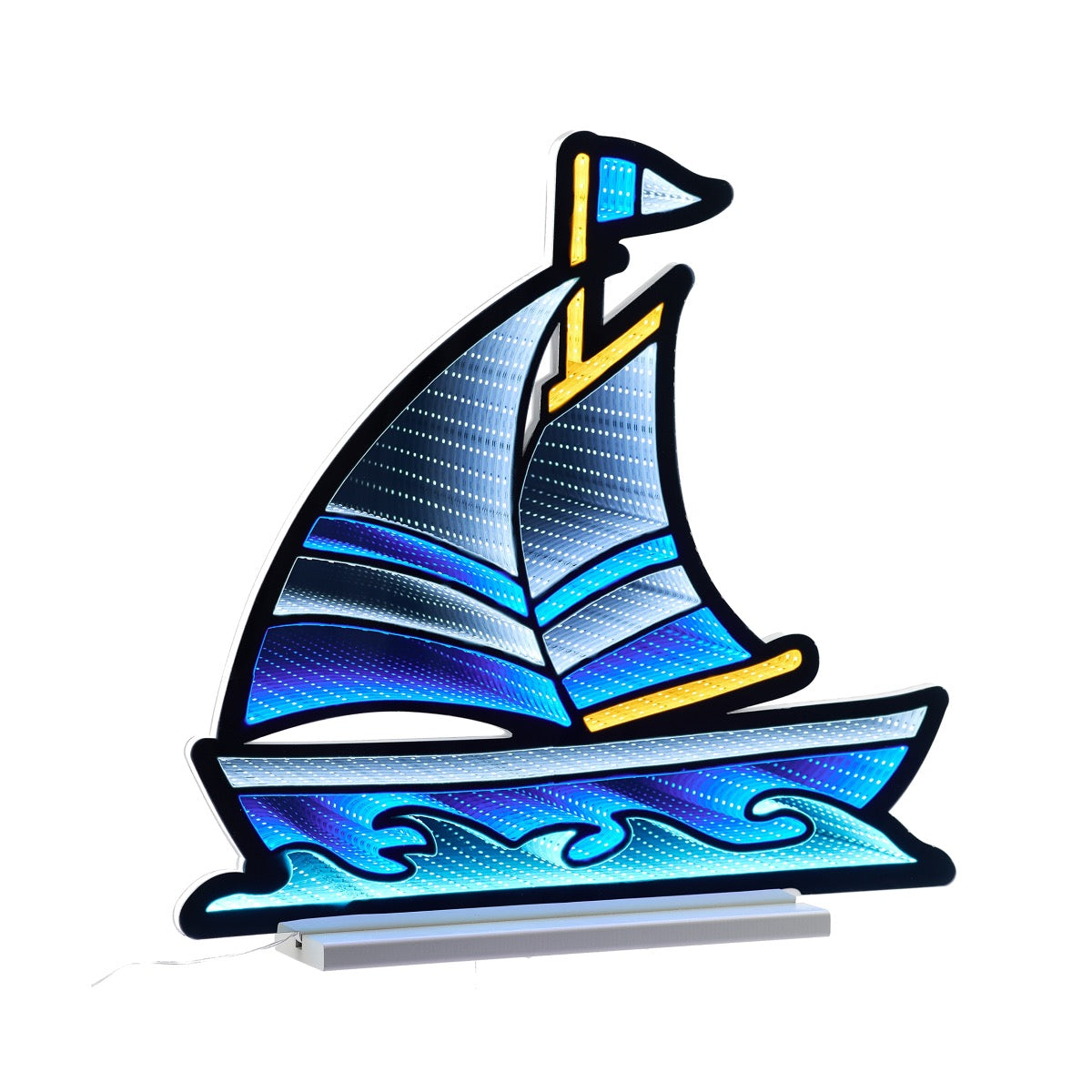 Sailboat Infinity Light 23" H