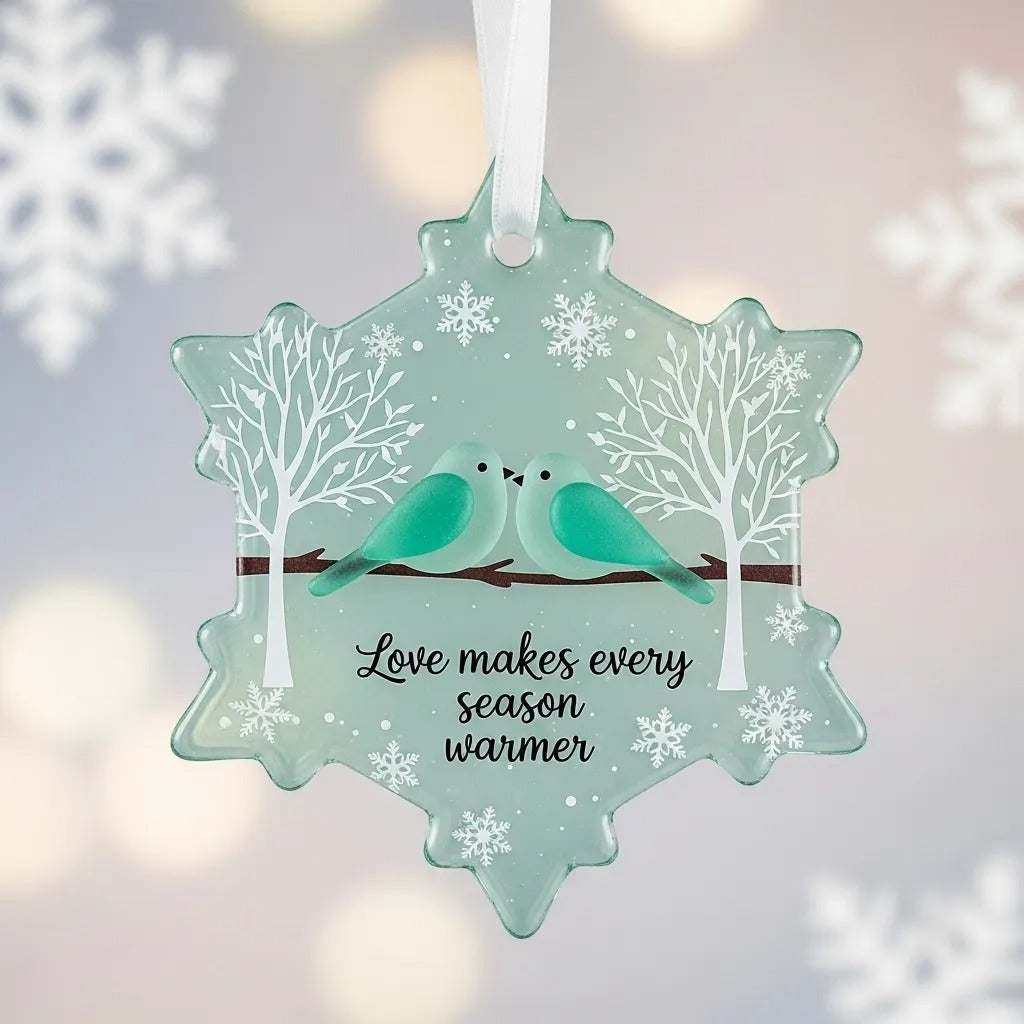 Ocean Memories Glass Keepsake