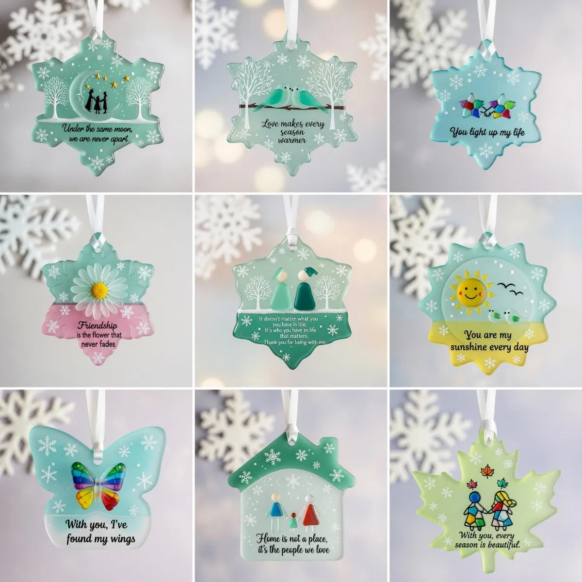 Ocean Memories Glass Keepsake