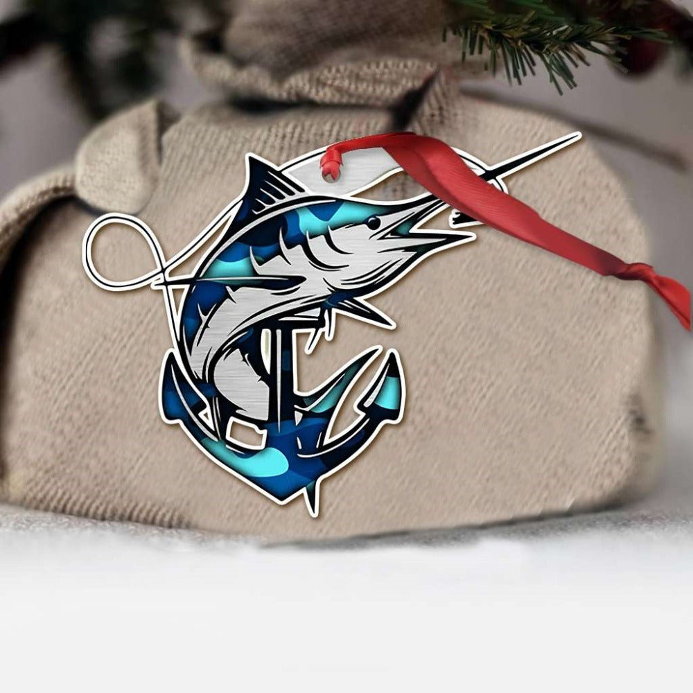 Marlin Fishing - Fishing Ornament