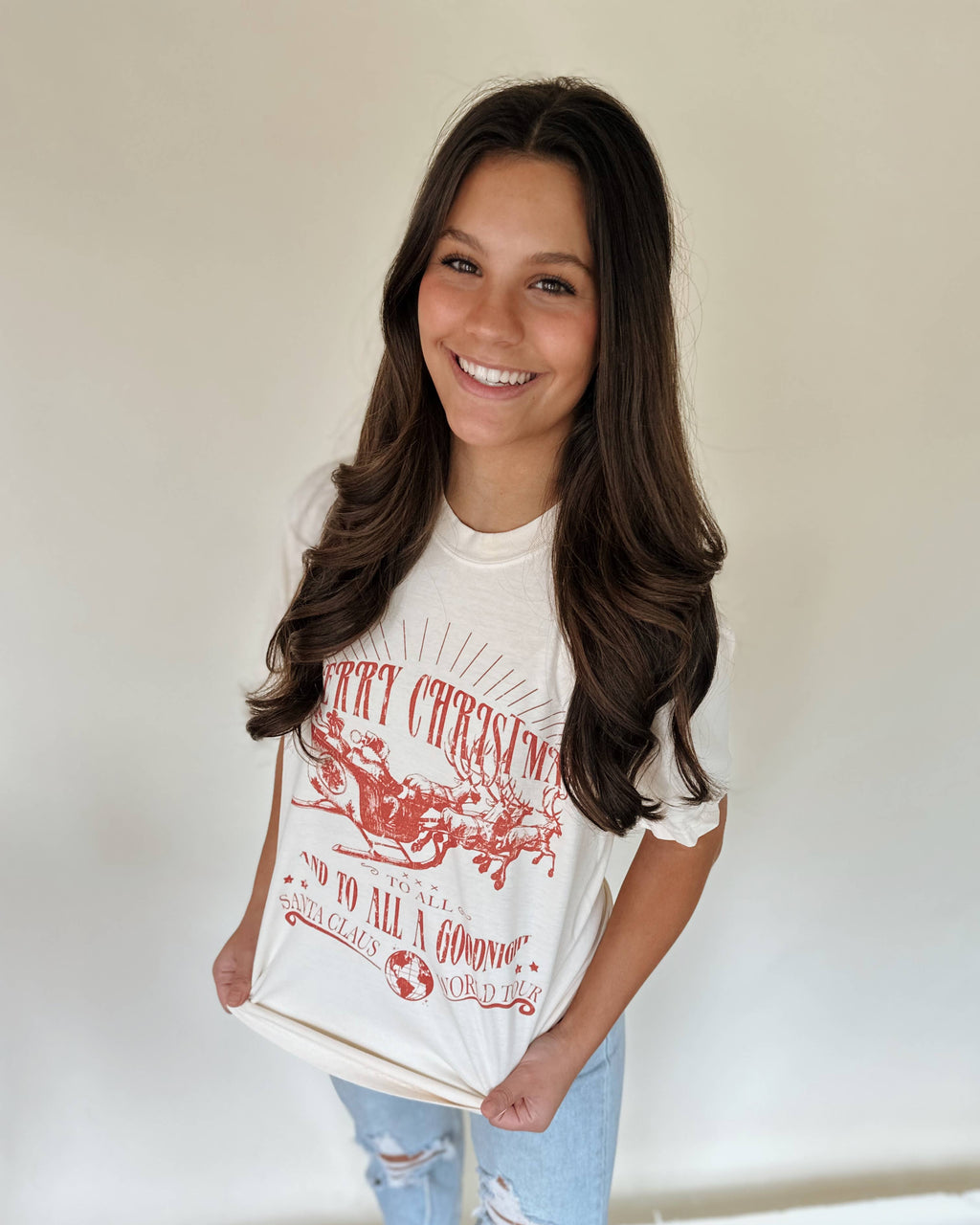 Santa World Tour Graphic Tee