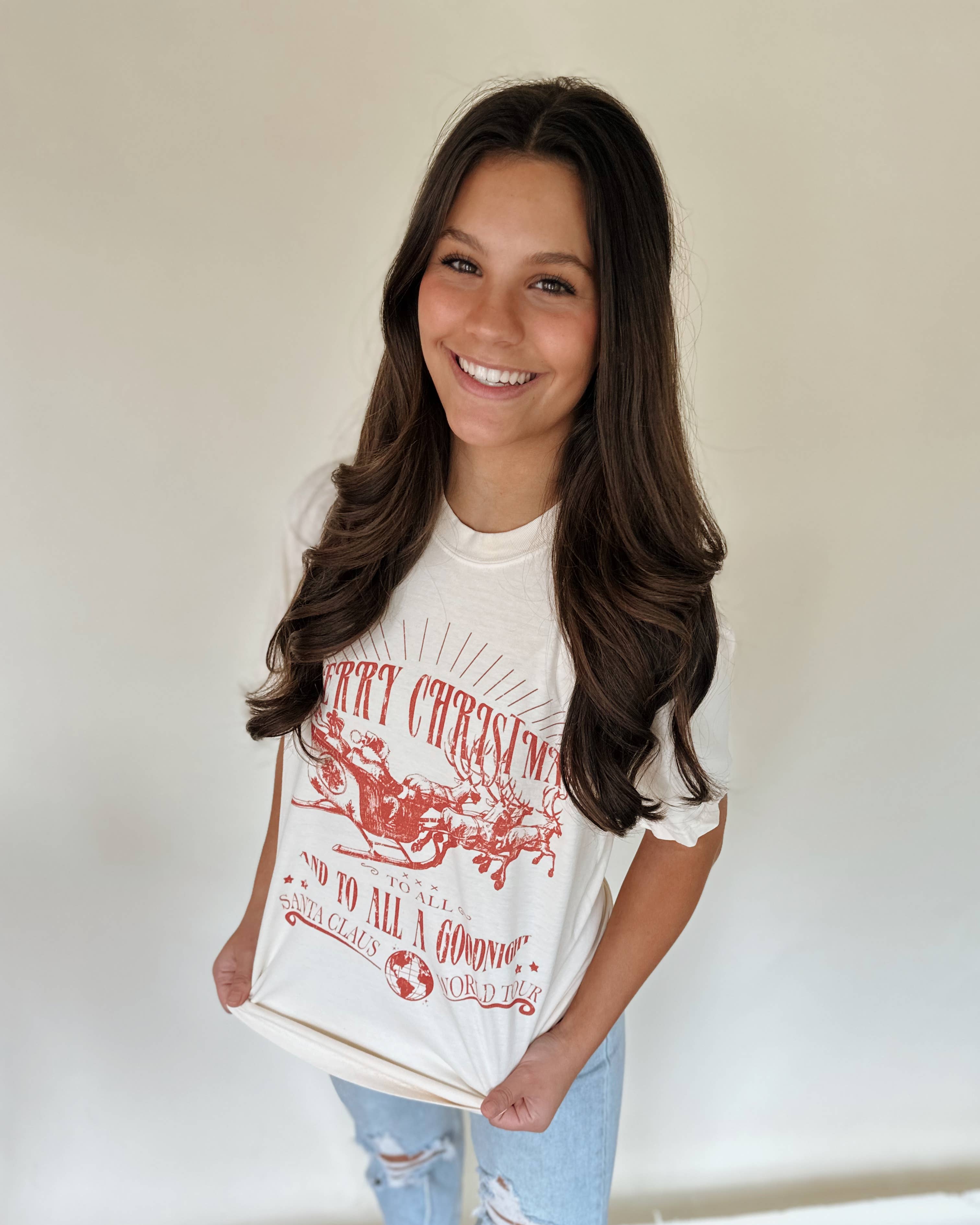 Santa World Tour Graphic Tee