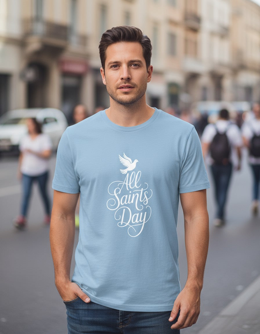 All Saints Day Catholic Gifts Holy Spirit Essential T-Shirt