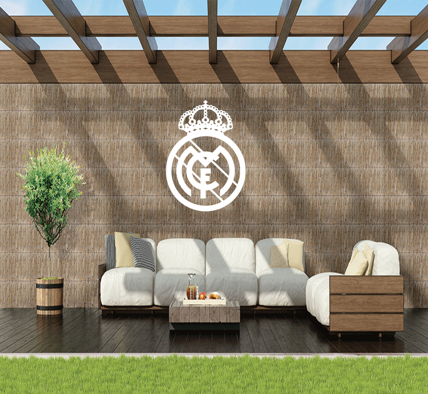 Real Madrid CF Metal Wall Art