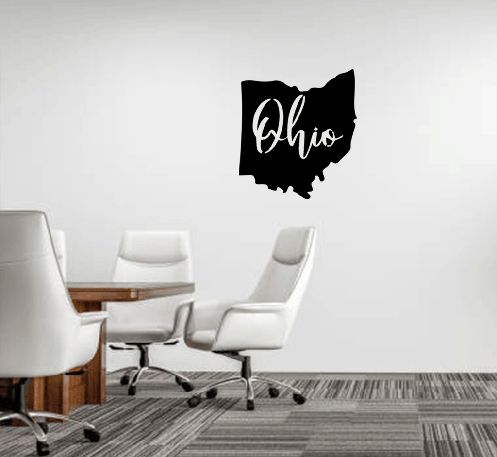 Ohio - Metal Wall Art