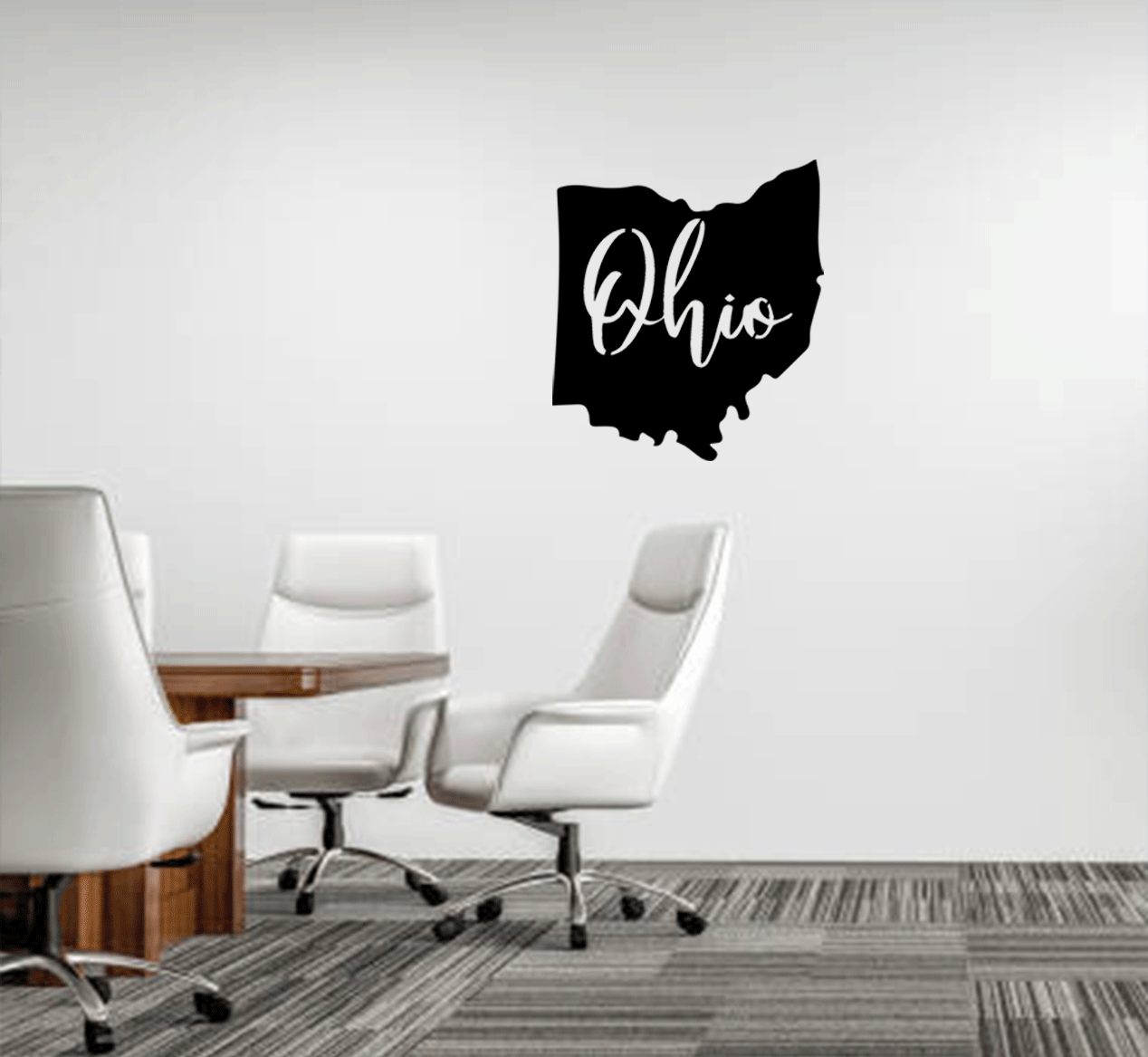 Ohio - Metal Wall Art