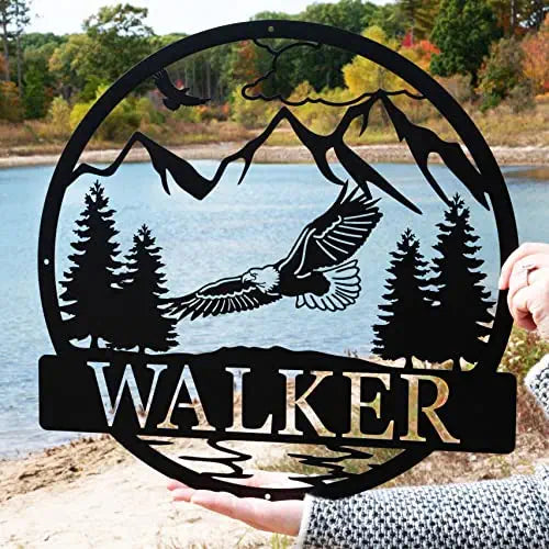 Outdoor Eagle Metal Wall Art Decor