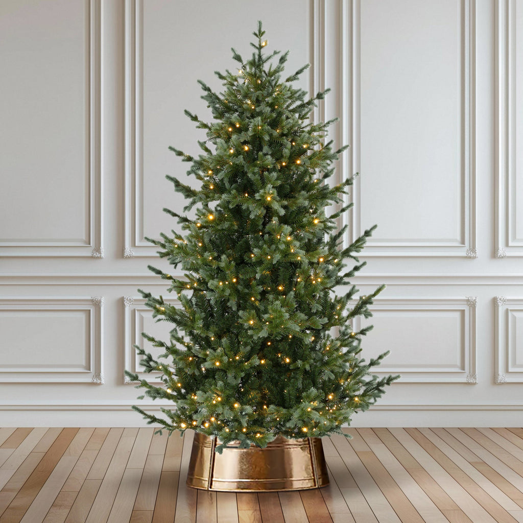 6.5 ft. Memory Wire Pre-Lit Artificial Christmas Tree