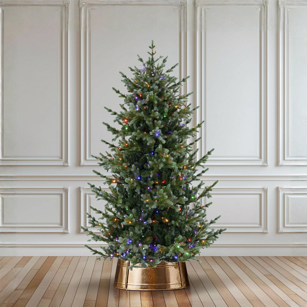 6.5 ft. Memory Wire Pre-Lit Artificial Christmas Tree