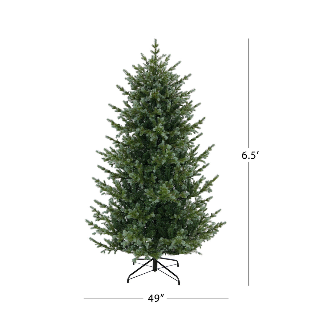 6.5 ft. Memory Wire Pre-Lit Artificial Christmas Tree