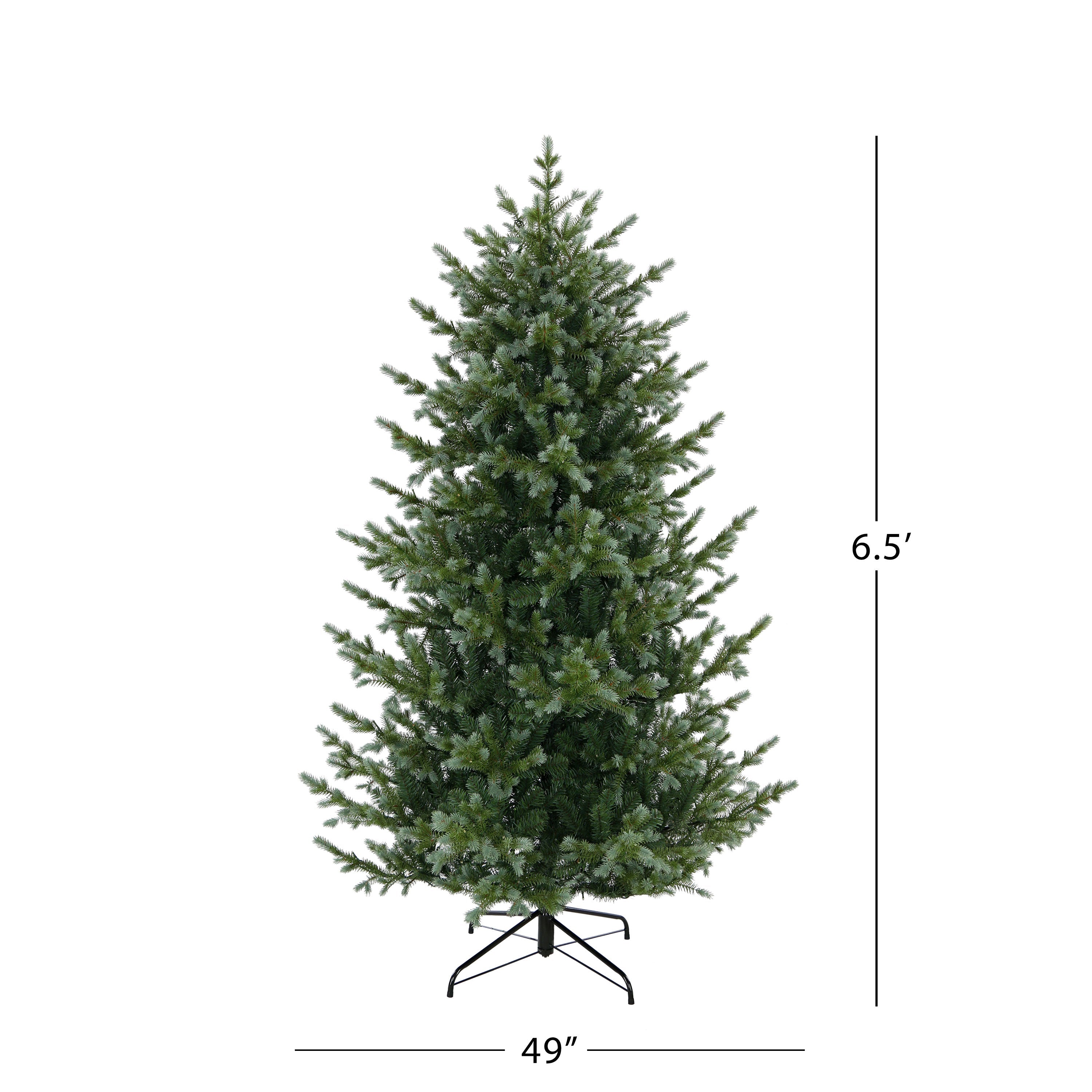 6.5 ft. Memory Wire Pre-Lit Artificial Christmas Tree