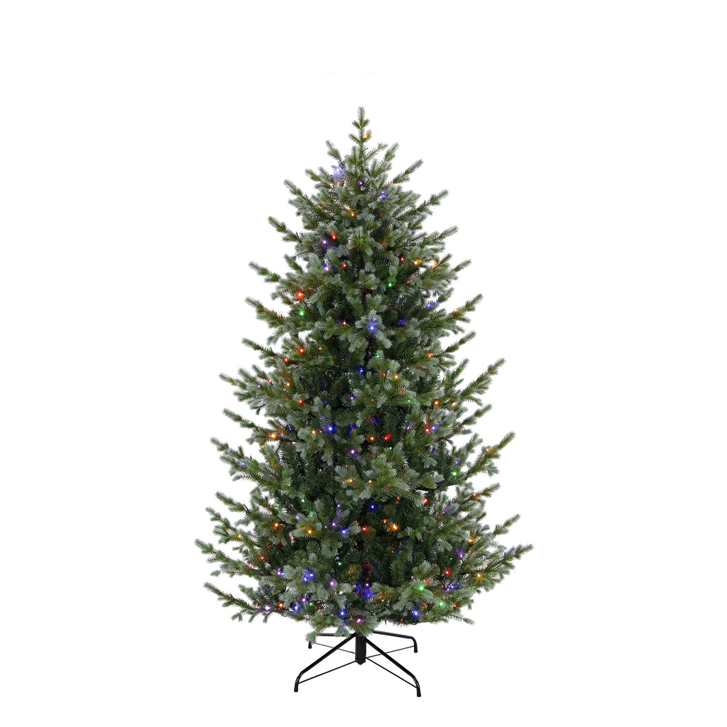 6.5 ft. Memory Wire Pre-Lit Artificial Christmas Tree