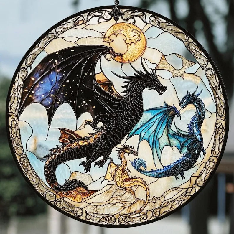 Magic Dragon Suncatcher Acrylic Decoration