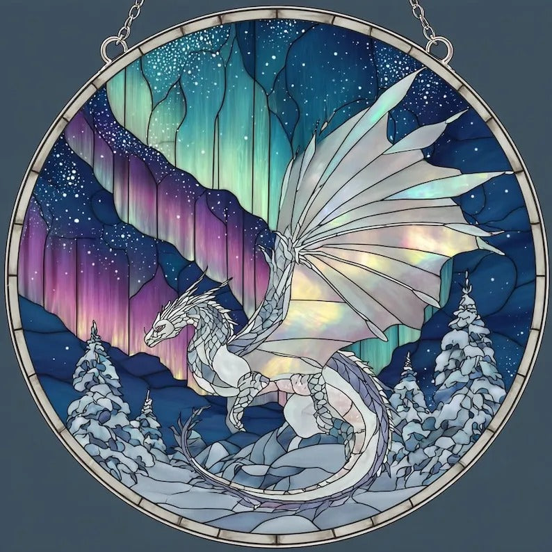 Magic Dragon Suncatcher Acrylic Decoration