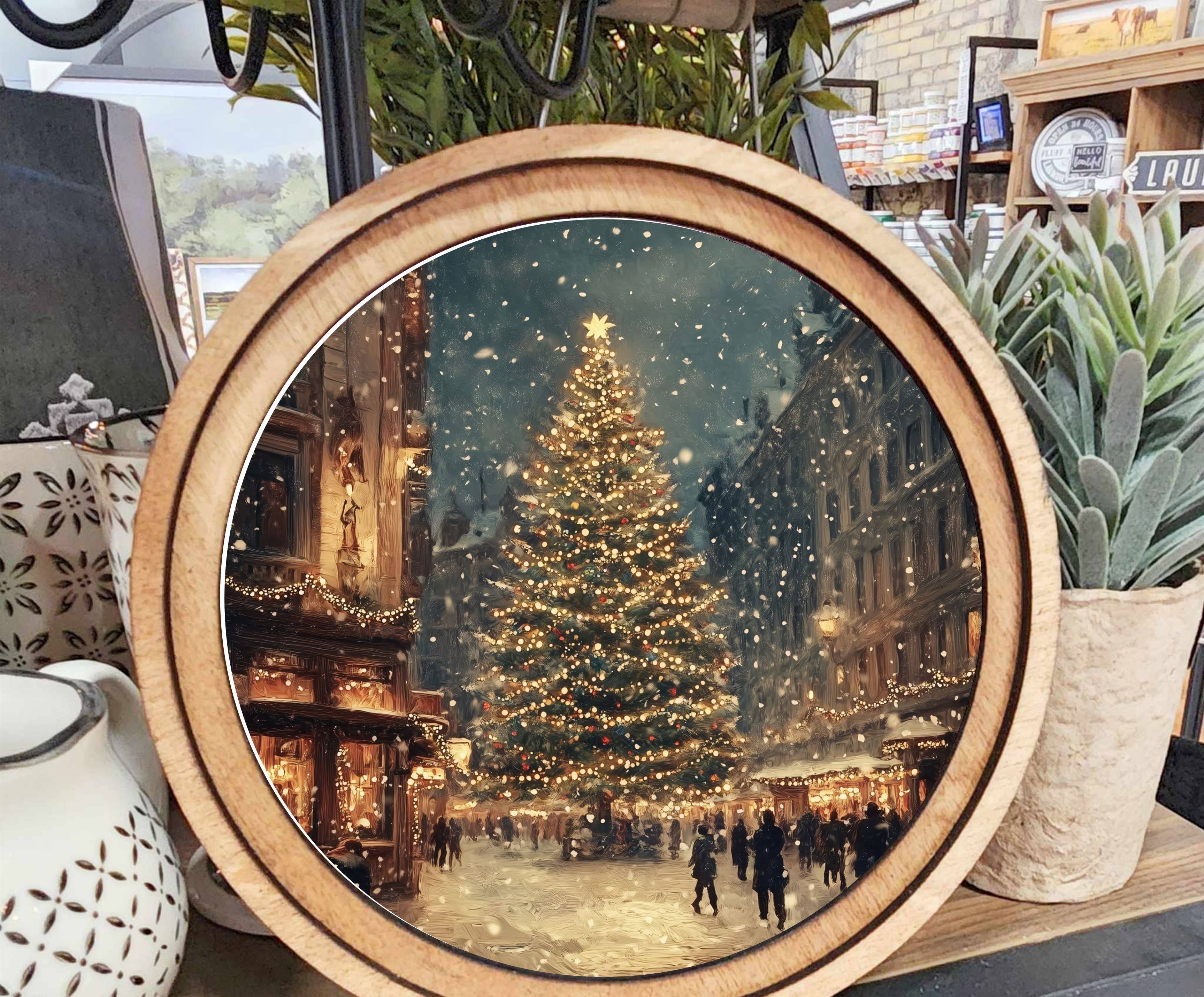 Christmas Tree Main Street Art