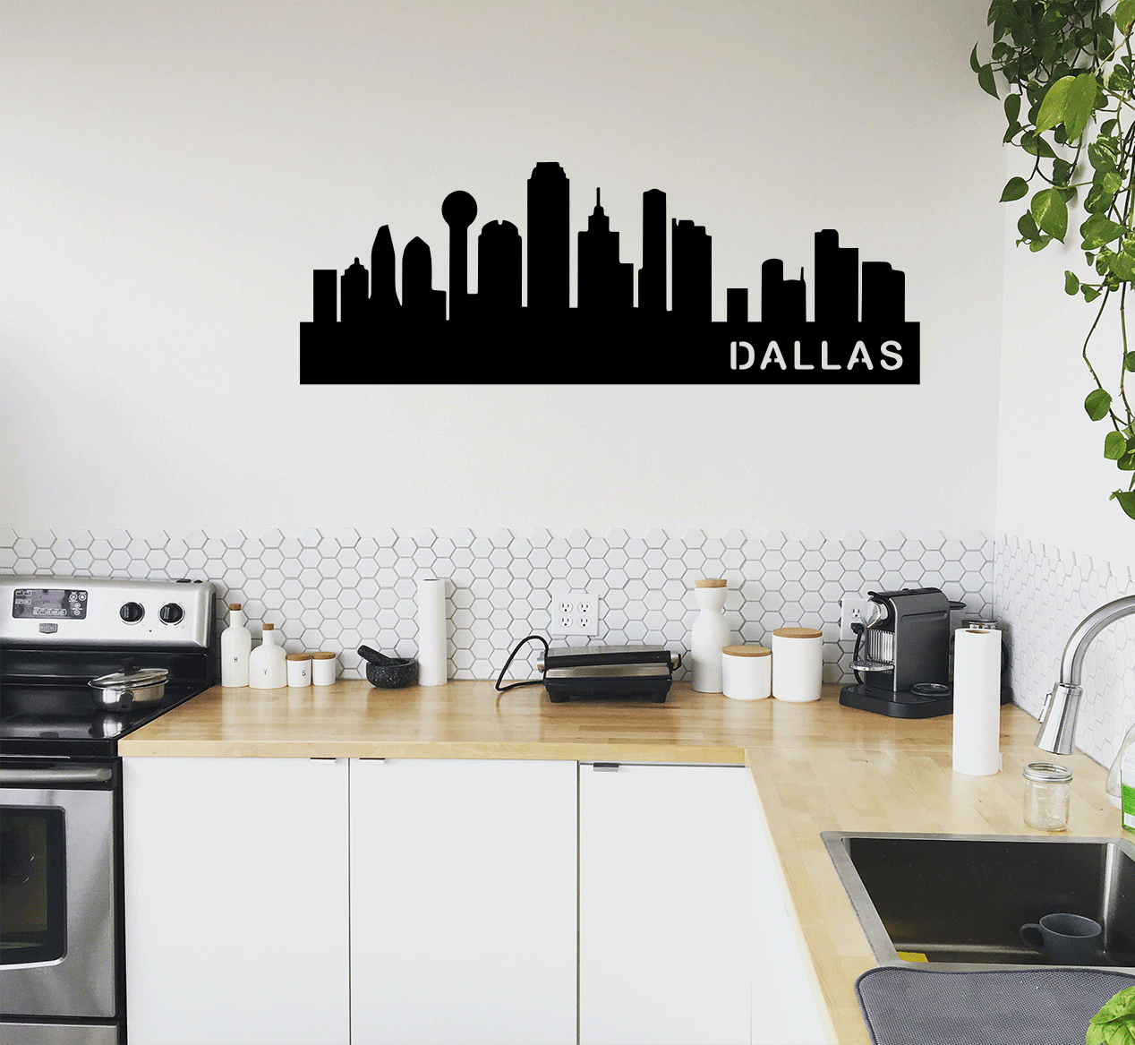Dallas Skyline - Metal Wall Art