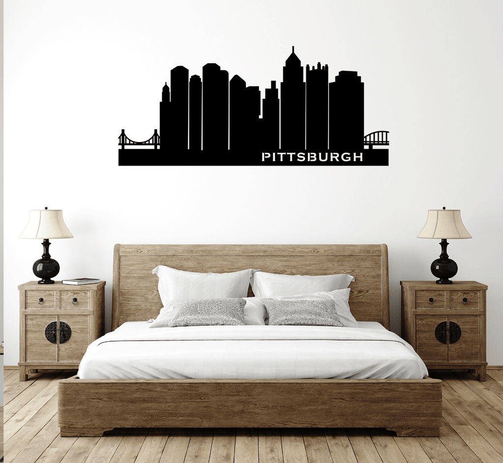 Pittsburgh Skyline - Metal Wall Art
