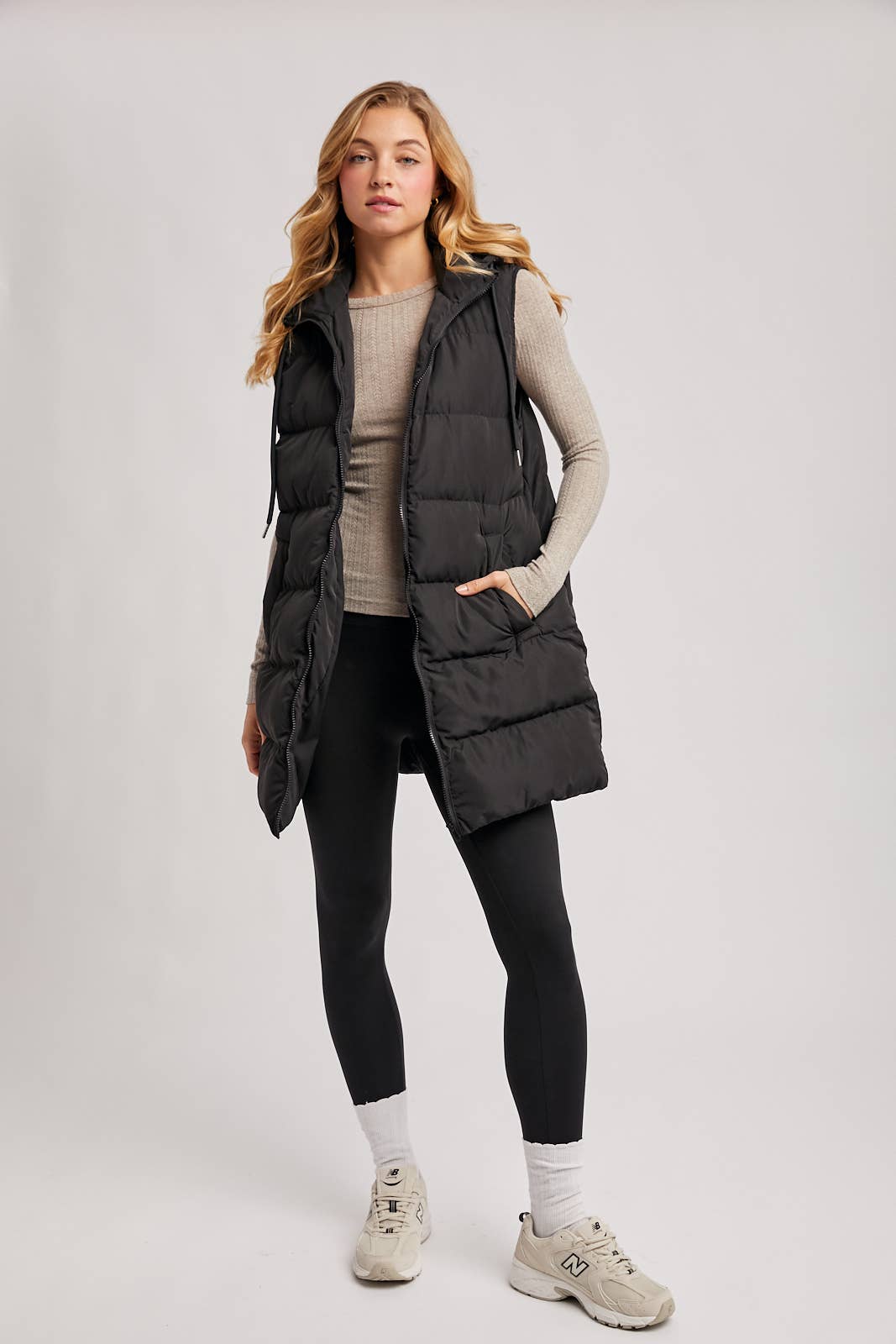 Hooded Puffer Vest