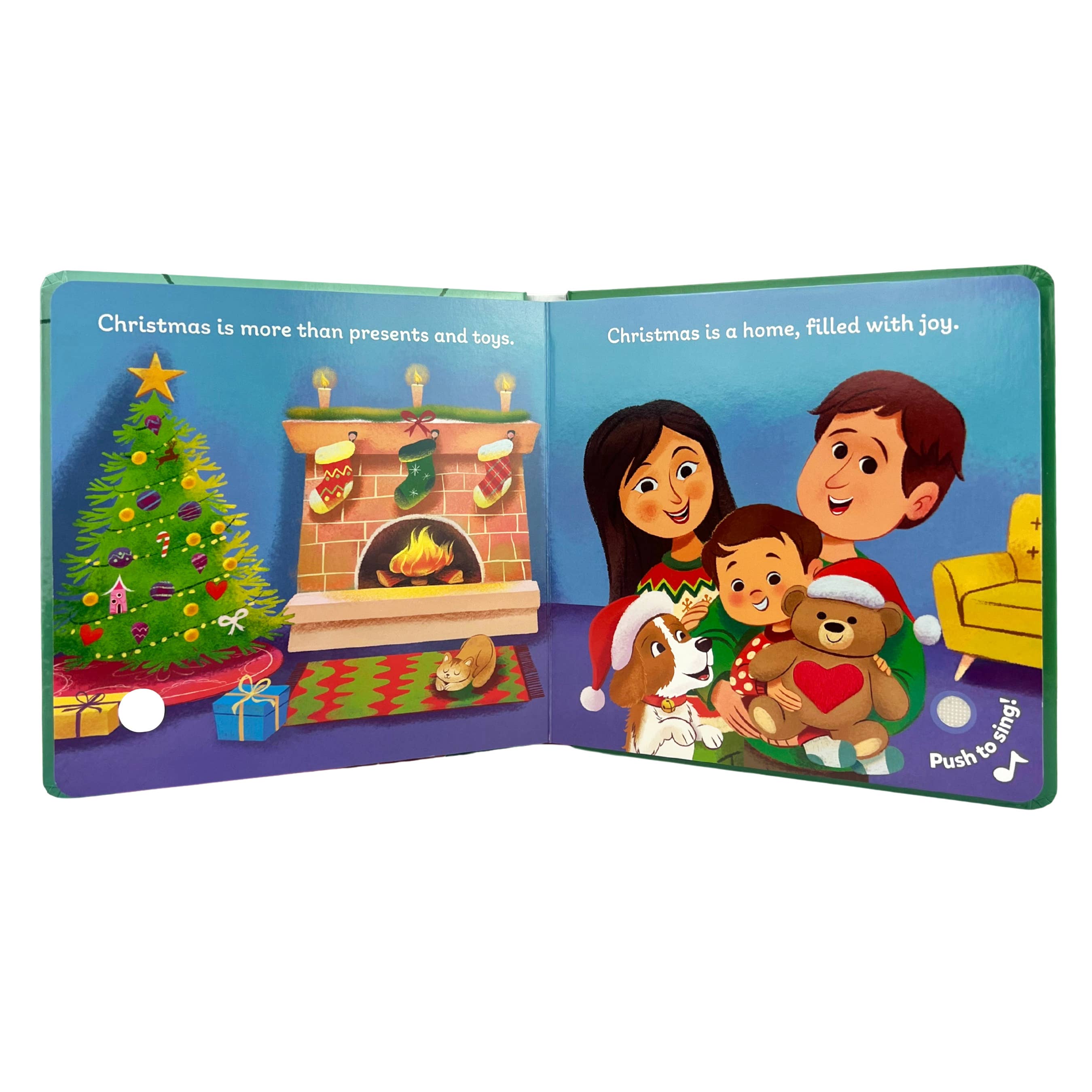 Listen, Touch & Feel What is Christmas? Sound Book