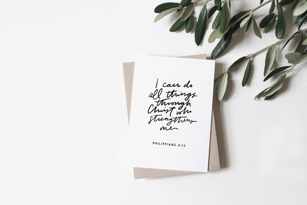 I Can Do All Things Greeting Card