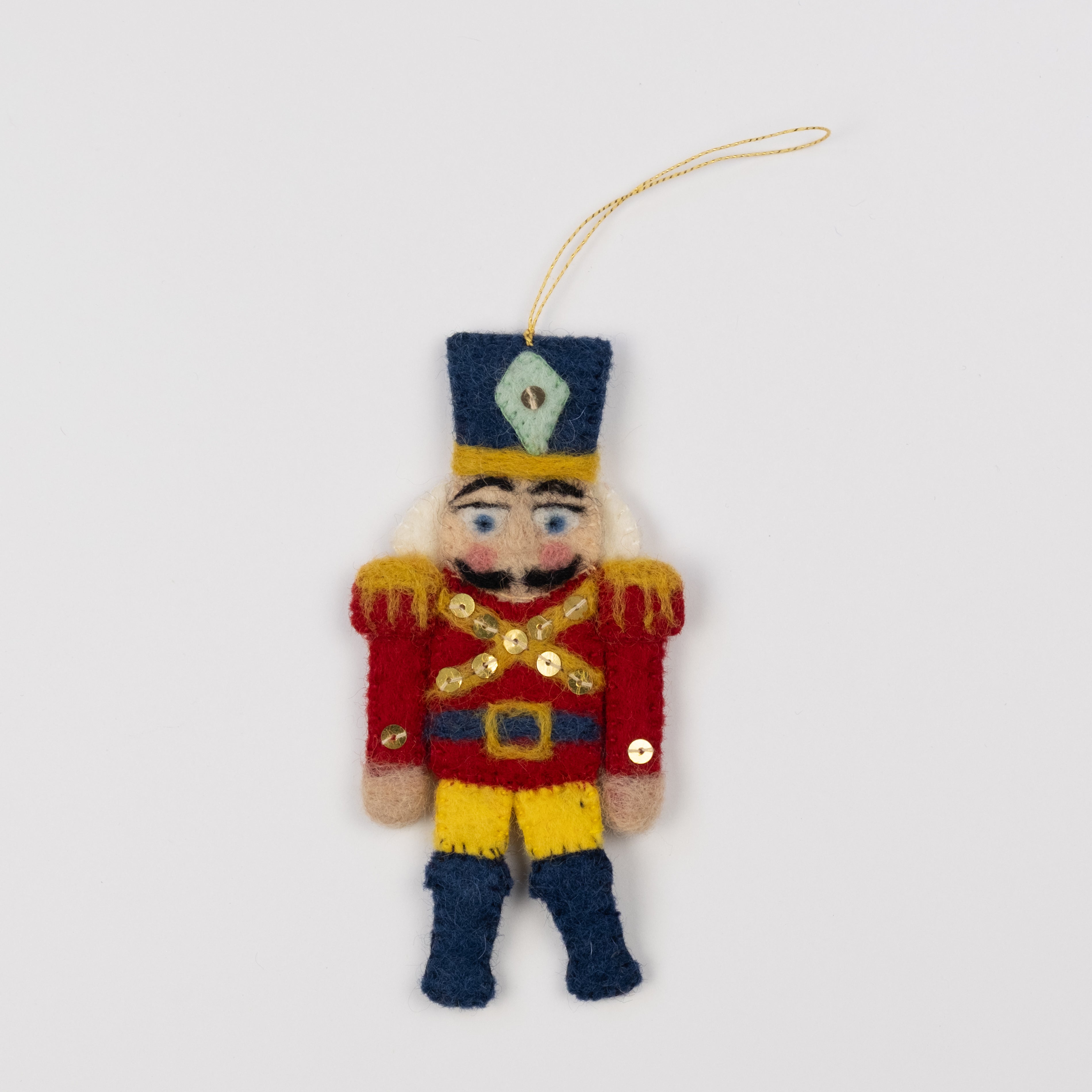 Felt Nutcracker Ornament