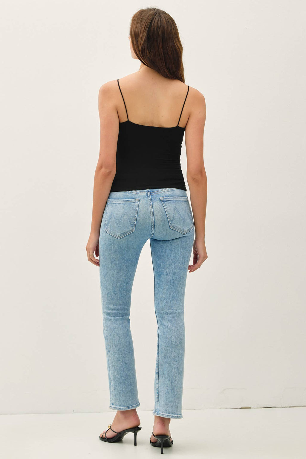 Black Basic Solid Cami