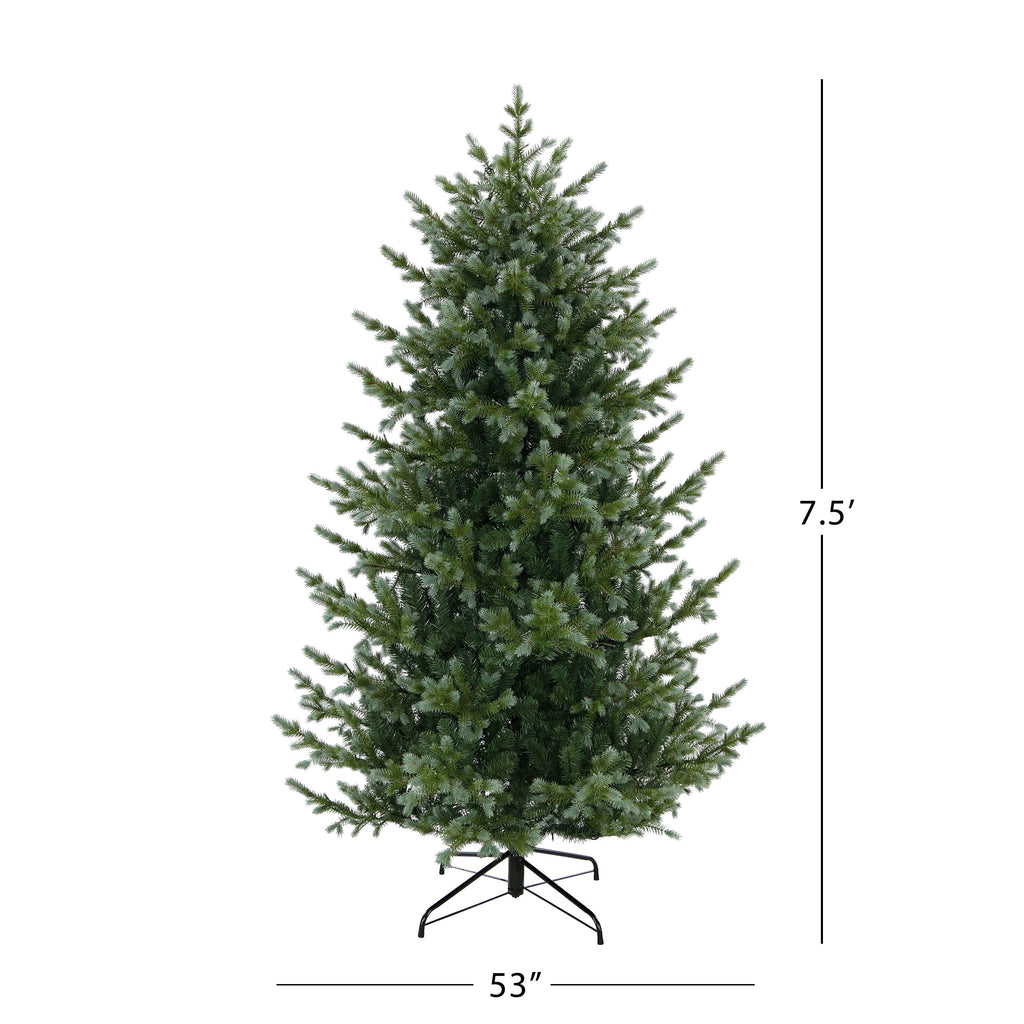 7.5 ft. Memory Wire Pre-Lit Artificial Christmas Tree