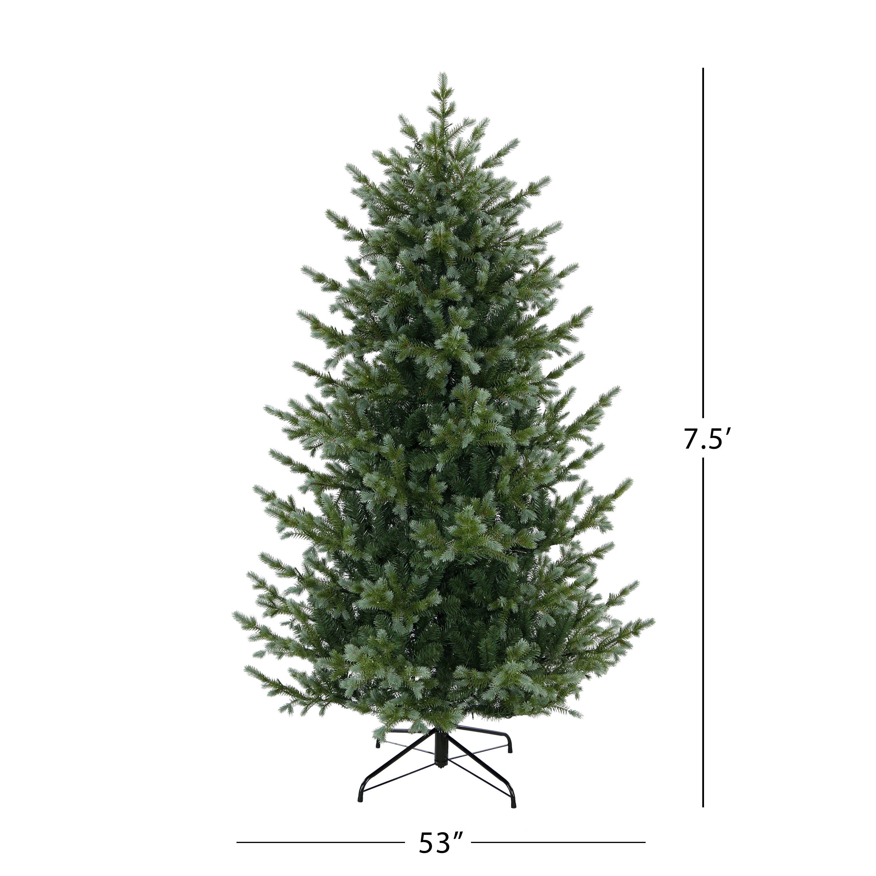 7.5 ft. Memory Wire Pre-Lit Artificial Christmas Tree