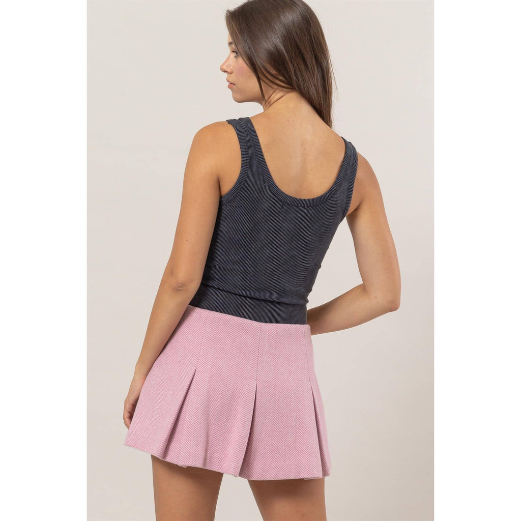 Washed Seamless Tank Top