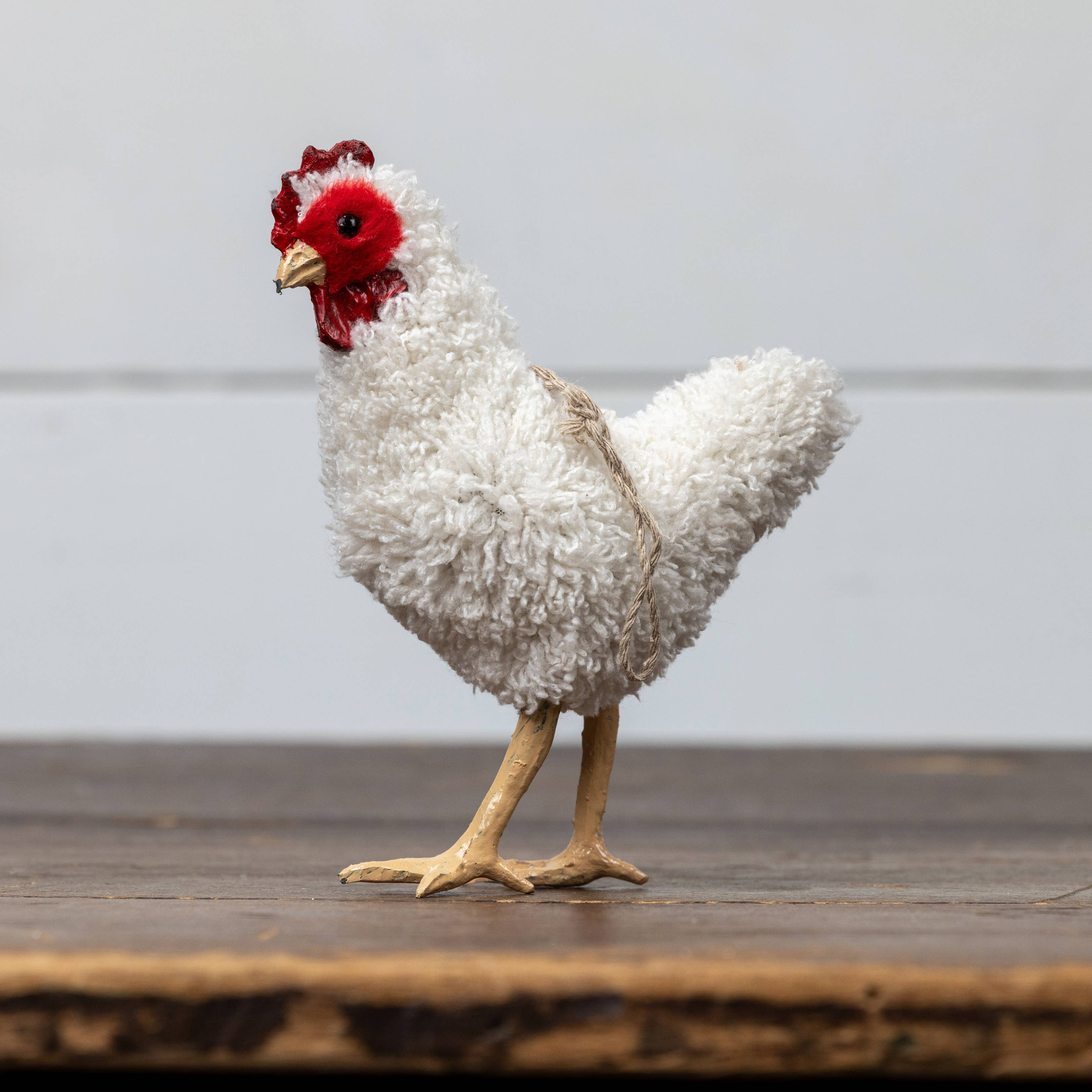 White Chicken Ornament