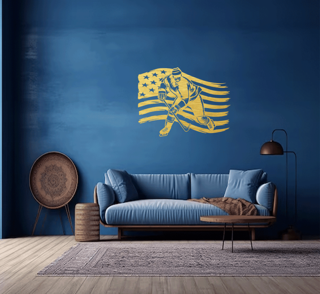 Ice Hockey - Metal Wall Art