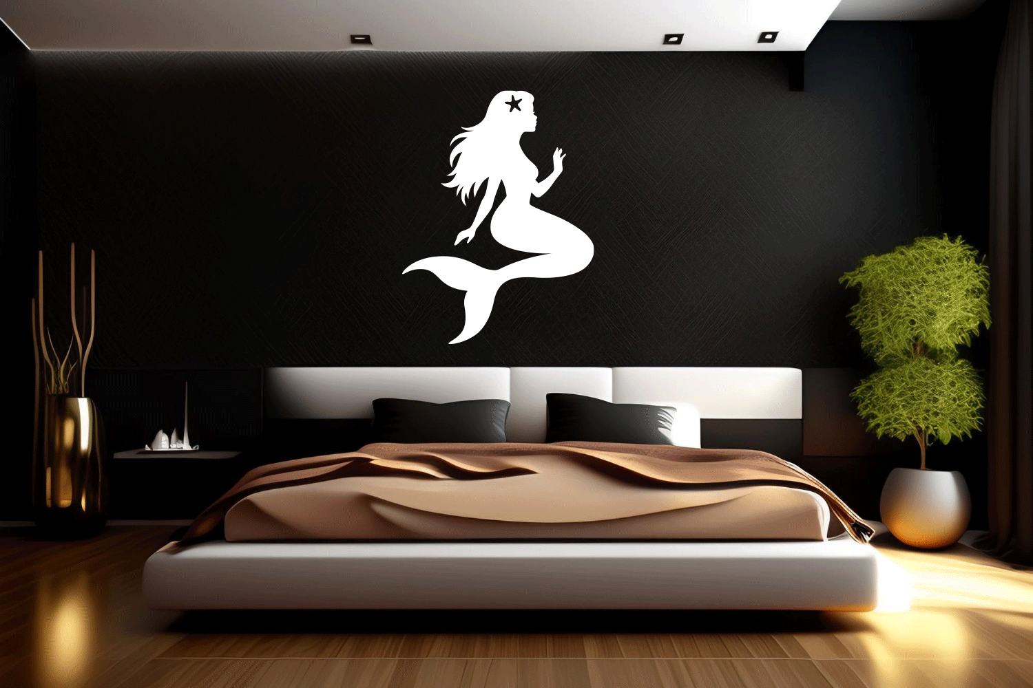 Mermaid- Metal Wall Art