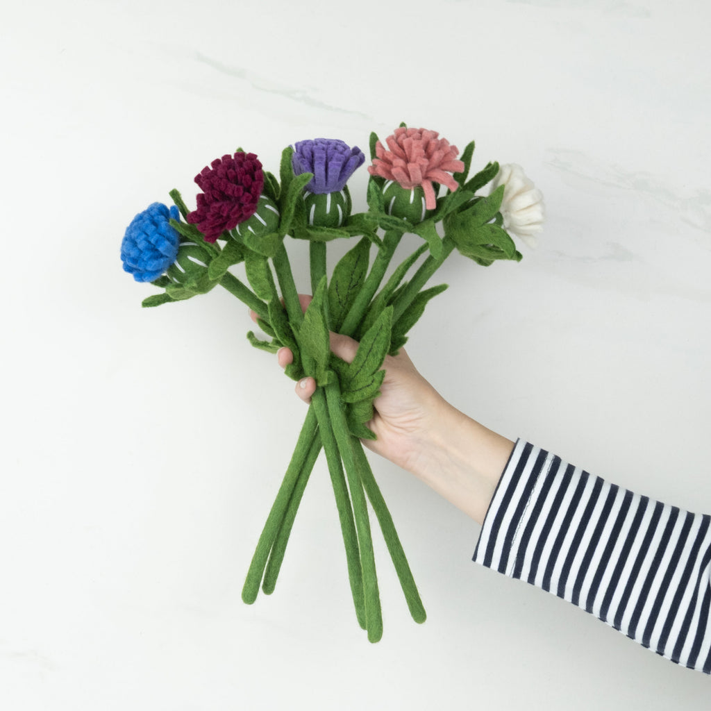 Felt Thistle Stem