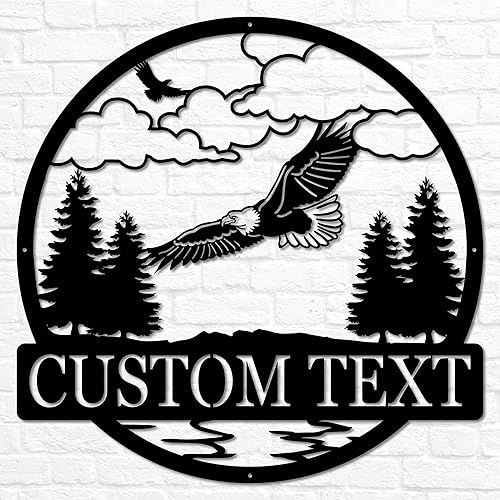 Outdoor Eagle Metal Wall Art Decor