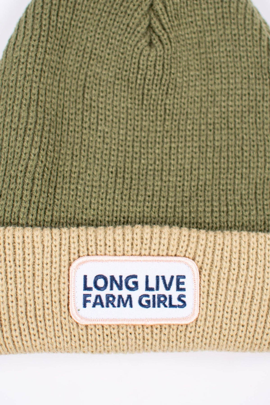 Western 'Long Live Farm Girls' Beanie