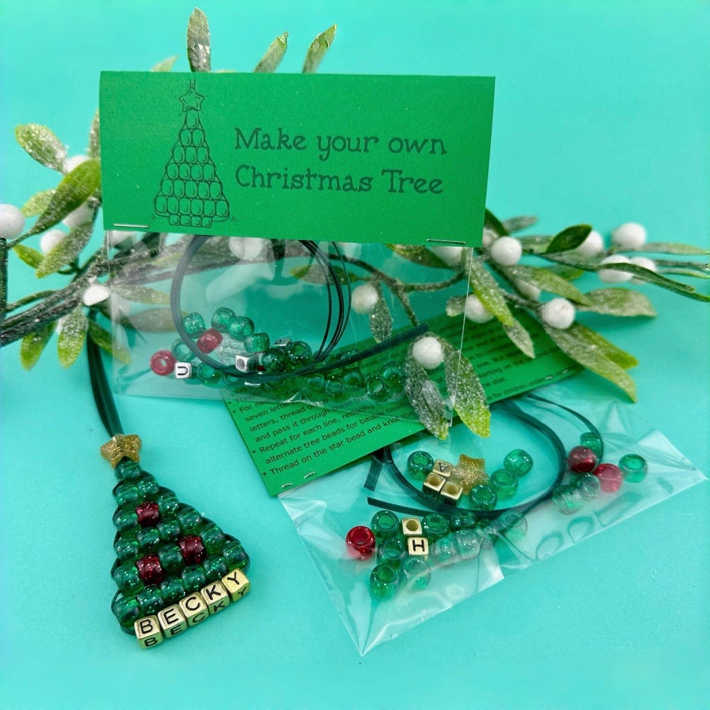 Make Your Own Beaded Santa Claus Kit