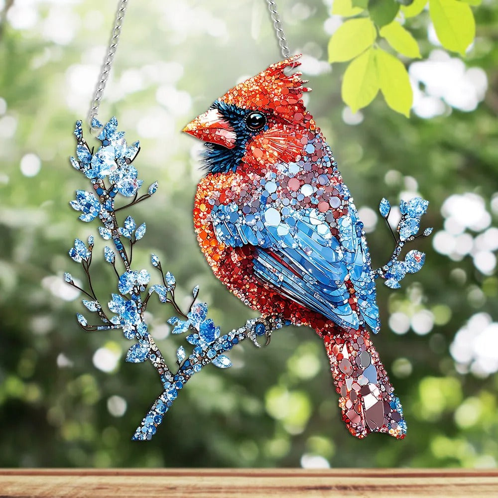 Cardinal Suncatcher Ornament