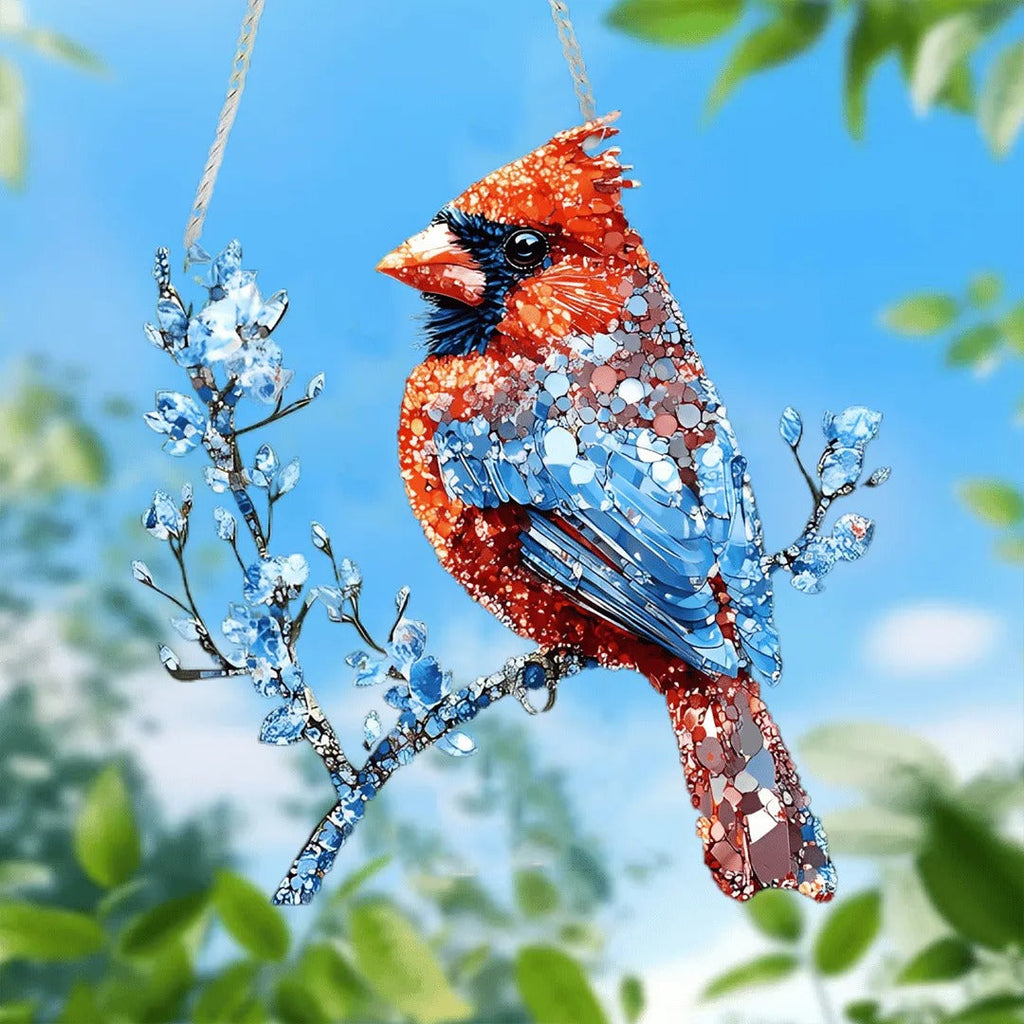 Cardinal Suncatcher Ornament