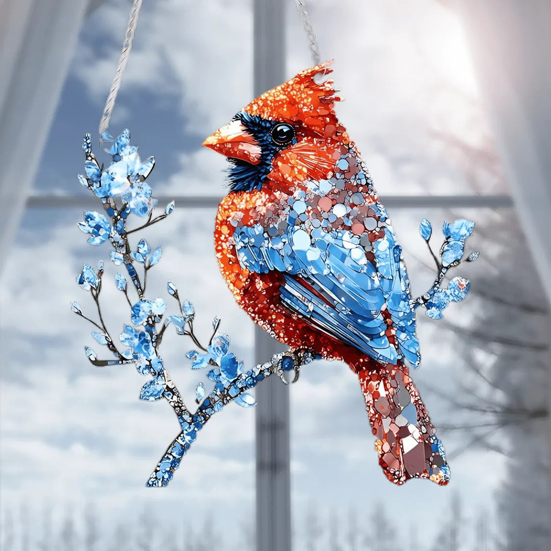 Cardinal Suncatcher Ornament