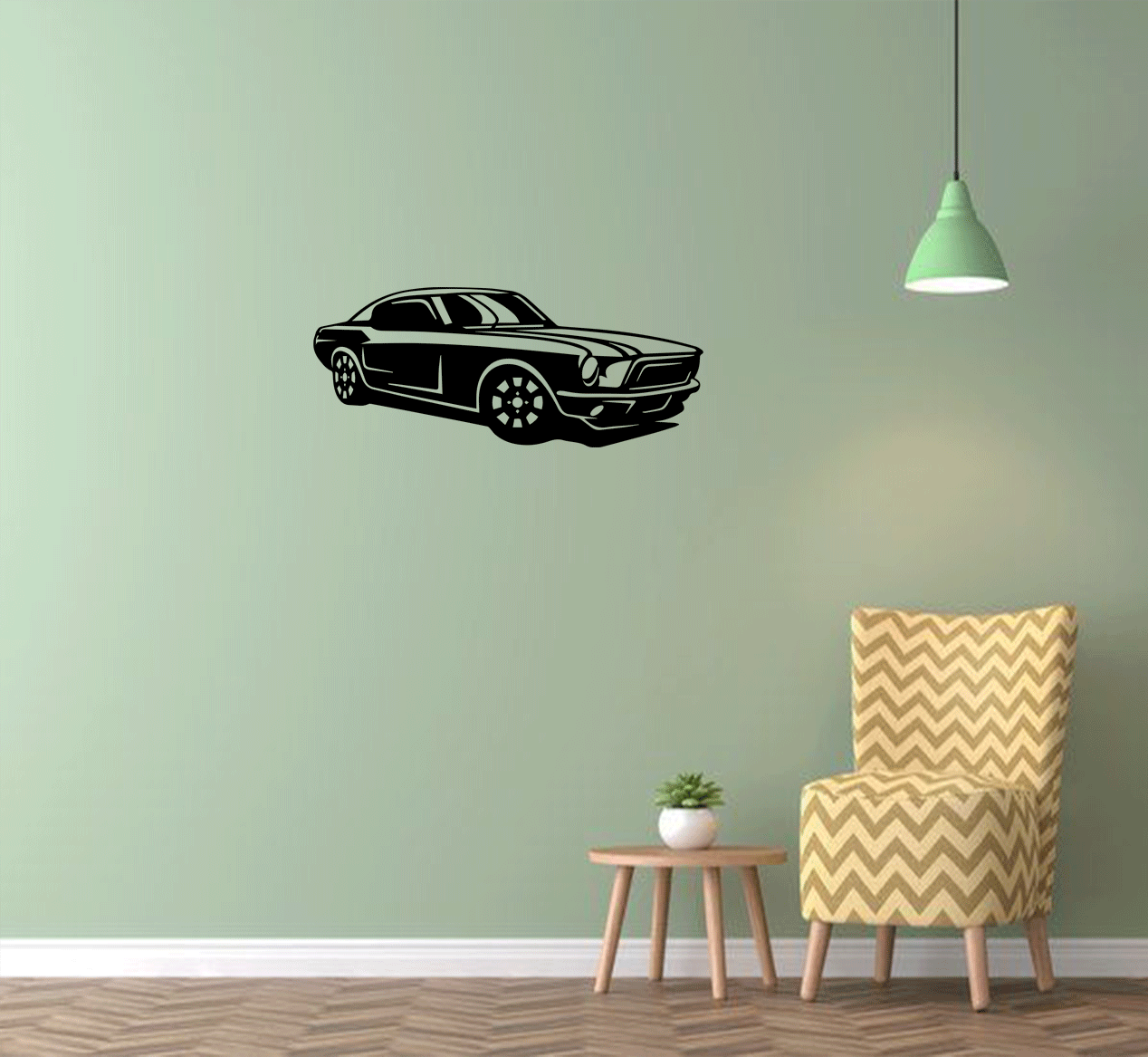 Mustang - Metal Wall Art