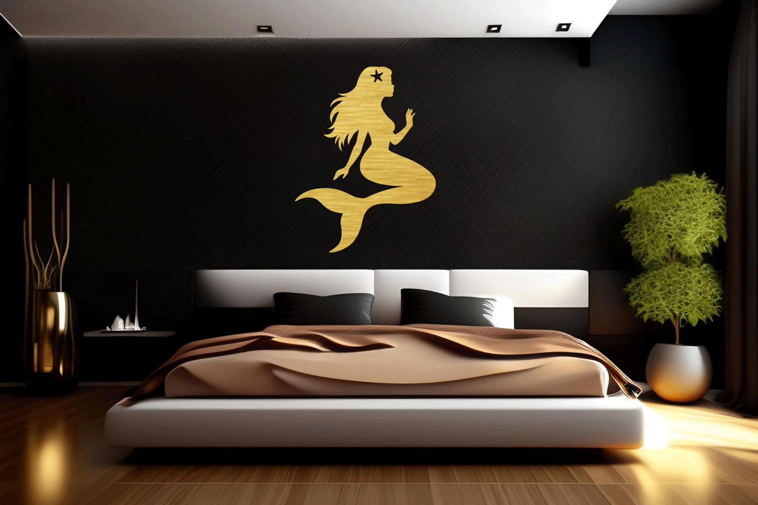 Mermaid- Metal Wall Art