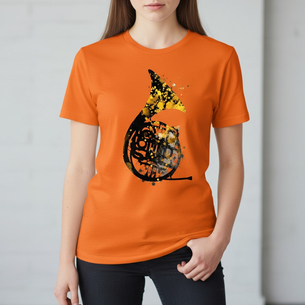 French Horn Music Art Music Classic T-Shirt