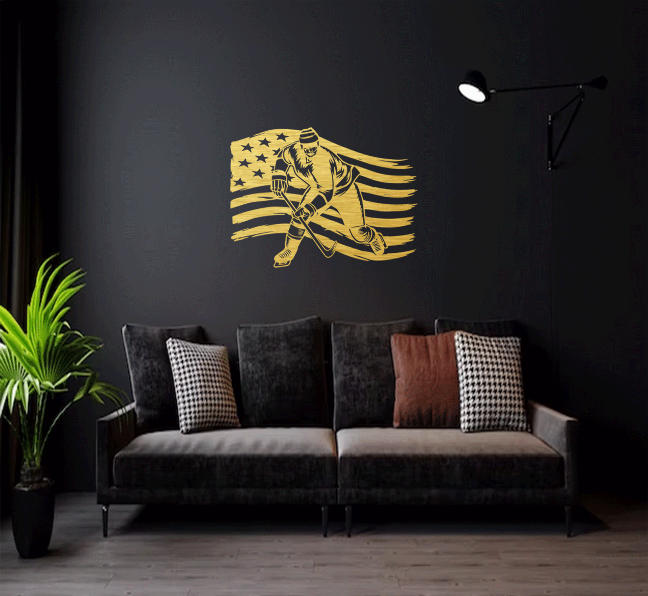 Ice Hockey - Metal Wall Art