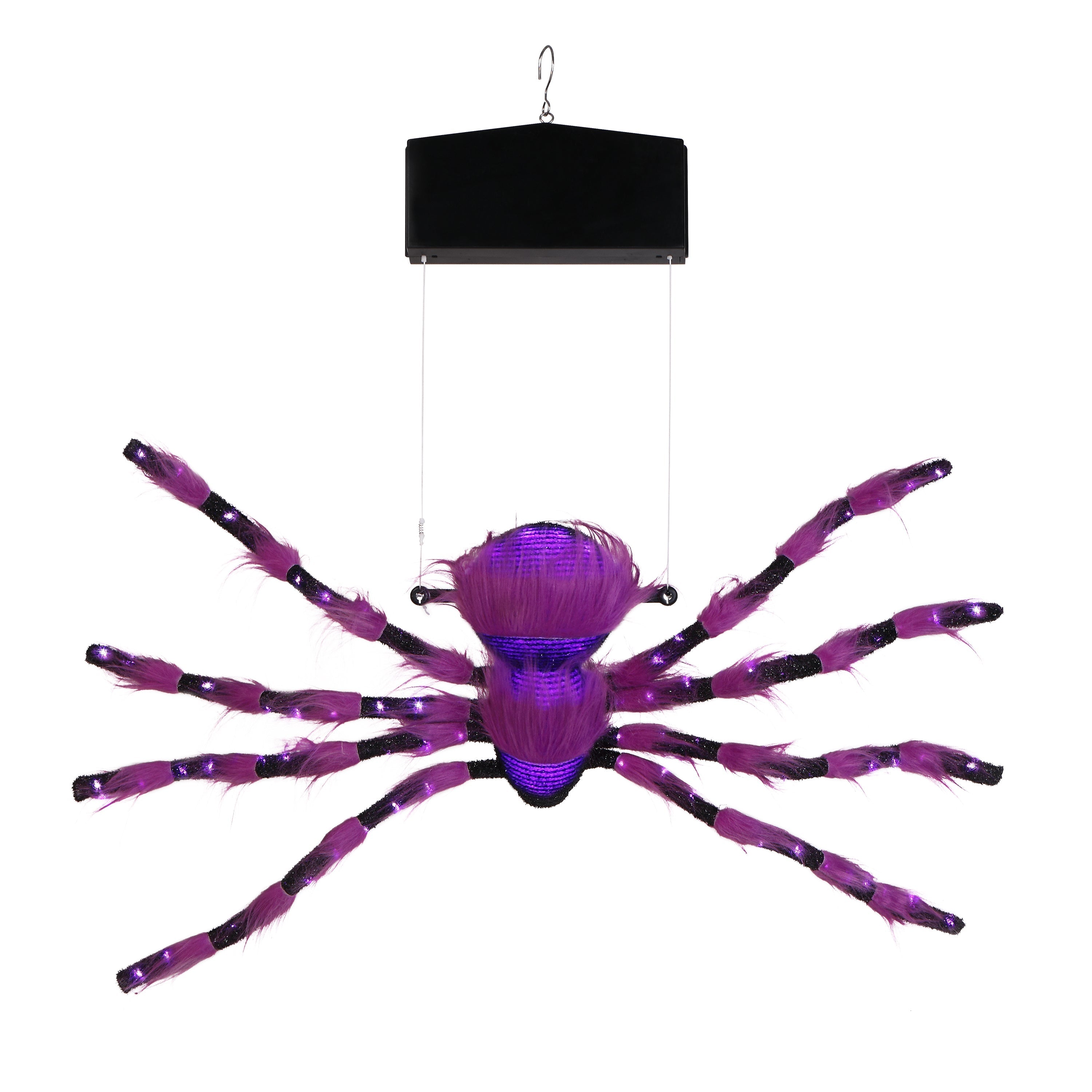 9 ft. Animated Outdoor Halloween Climbing Spider