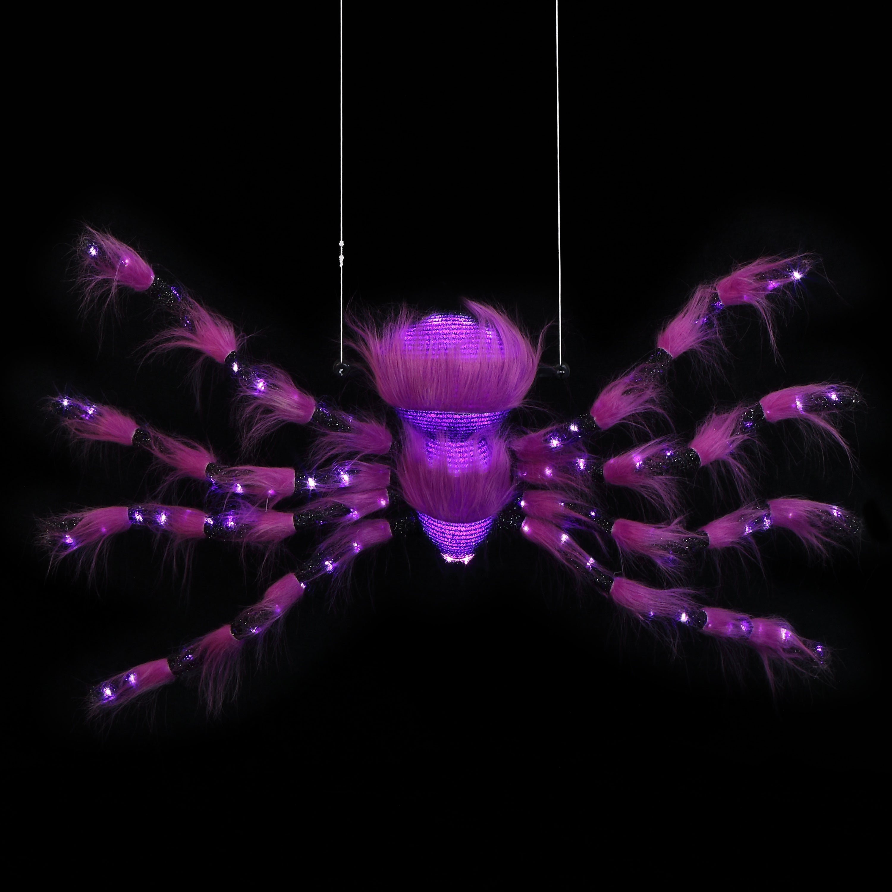 9 ft. Animated Outdoor Halloween Climbing Spider