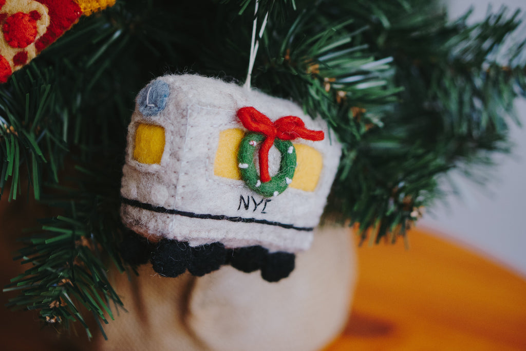 Felt Subway Ornament