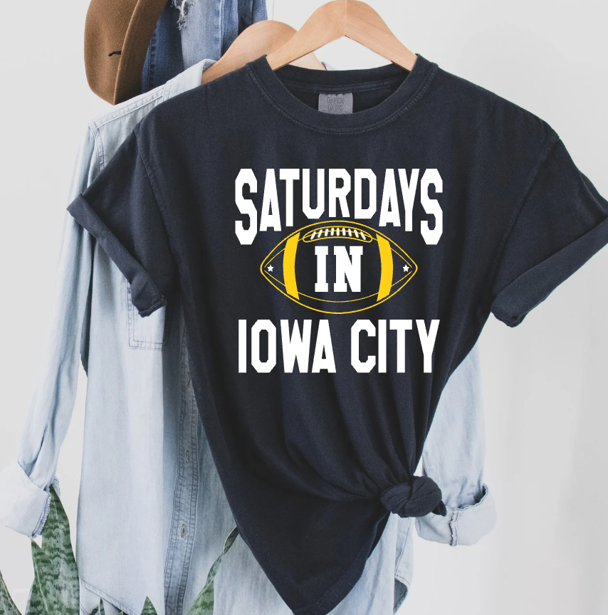 Saturdays in Iowa City T-Shirt